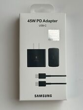Samsung Galaxy 45W USB-C Super Fast Charging Wall Charger w/ Cable (Black) picture