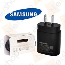 Original Samsung Galaxy S20 S21 25W Super Fast Wall Charger & Type C Data Cable picture