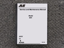 JLG Boom Lift 40H Repair Service Shop Manual picture