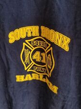 FDNY Navy T-Shirt Squad 41 South Bronx Harlem New York    picture