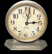 1927 Westclox BIG BEN DE LUXE Wind-up Vintage Alarm Clock Runs But Needs Service picture