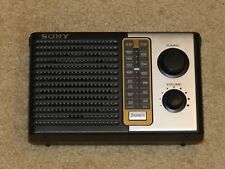 Sony ICF-F10 Two 2 Band AM/FM Portable Battery Transistor Radio picture