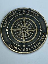 1988 token East West Ted is best Ted Baker London Clothing Company Compass coin picture