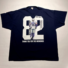 Y2K Jason Witten Dallas Cowboys 2003-2017 Thank You For The Memories T-Shirt 3XL picture