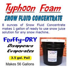 Extra Dry Evaporating Snow Machine Fluid Juice 3.5 gal. Pail Make 56 Gallons RTU picture