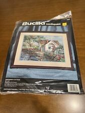 NEW Bucilla Shepherd's Cottage Needlepoint Kit #4686 16