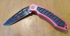Frost Cutlery Chipaway Cutlery  Folding Pocket Knife (Red) Used picture