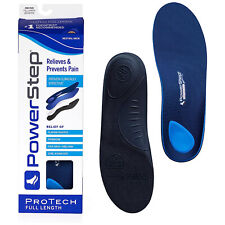 Powerstep Protech Full Length Arch Support Orthotic Insoles picture