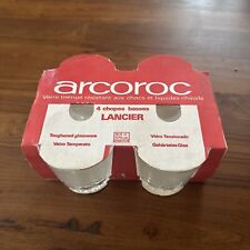 Vtg Arcoroc LANCER Clear France 10 4/5 oz