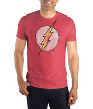 Official DC Comics Flash Distressed Logo Vintage T-Shirt picture