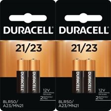 4 Pack Duracell A23 21/23 12 Volt MN21 MN23 23AE GP23 23A 23GA Batteries (2X2) picture