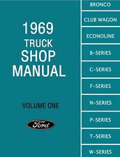 1969 Ford Truck Shop Manual (4-Vol Set) picture