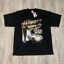 Vtg 2001 NASCAR #88 Dale Jarrett UPS All Over Print T-Shirt XL (NWT) picture