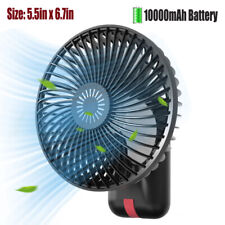 3 Speeds USB Rechargeable Mini Cooling Fan Clip On Desk Baby Stroller Portable picture