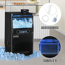 ZOKOP 90lbs Built-in Commercial Home Bar Service Ice Maker Cube Machine Electric picture