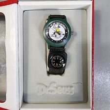 Vintage Dr Seuss Watch Time Wear DUS750 Nylon Band Compass 34mm 90s picture