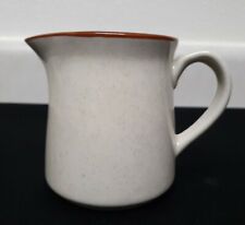 Vintage Norwell Stoneware Creamer Oven To Table Ivory & Brown Made In Japan  picture