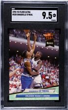 1992-93 Fleer Ultra Shaquille O'Neal Shaq SGC 9.5 Mint+ Graded RC #328 picture