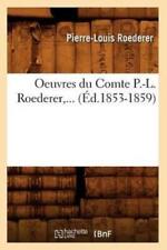 Oeuvres Du Comte P -L  Roederer (?D 1853-1859) picture