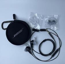 Bose SoundSport 3.5mm Wired Jack Earbud Headphones Charcoal-Black Earphones picture