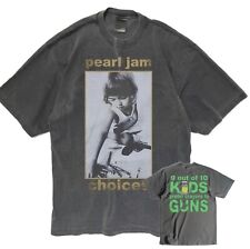 PEARL JAM CHOICES ON A SHAKA HEAVYWEIGHT GARMET DYED T SHIRT picture
