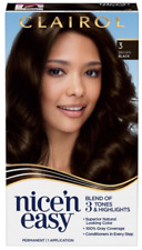 Clairol Nice'n Easy Permanent Hair Color, 3 Brown Black picture