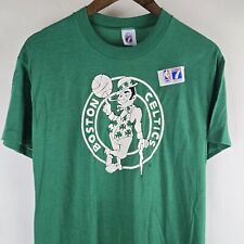 Vintage 80' Deadstock Boston Celtics Logo 7 Single Stitch Mens Large T-Shirt USA picture
