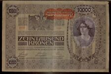 1918  AUSTRIA 10000 Konen | Deutschoesterreich  | Binary 67767 Ladder 1234 picture