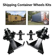 New upgrade 6x 5.5 Lug Superior Shipping Container Wheels, Bolt-on Spindle Kit picture