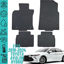 Floor Mats For Toyota Avalon Hybrid 2019-2024 Heavy Duty All Weather Liner 2-Row picture