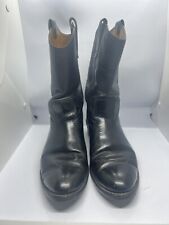Men’s Red Wing black leather Boots Sz 10.5 D #1477 picture