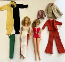 Vintage Stacey  1968  RedBathing Suit Twist n Turn Style & 1966 Japan Barbie Lot picture