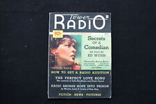 1934 MAY TOWER RADIO MAGAZINE - SECRETS OF A CODEDIAN BY ED WYNN COVER - E 10411 picture