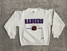 True Vintage 1990s New York Rangers Sweatshirt—Embroidered—Made In USA—Gray—M picture
