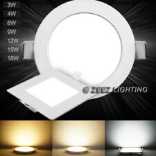 3/4W 6W 9W 12W 15W 18W 20W 25W Dimmable LED Recessed Ceiling Panel Light Fixture picture