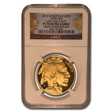 2013-W 1 oz Proof Gold Buffalo PF-70 NGC (ER) picture