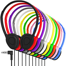 Bulk Headphones for School Office Library K12-College Wholesale Stereo Sound 3.5 picture