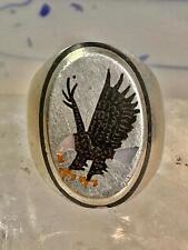 Navajo Eagle ring size 9.50 sterling silver women men picture