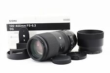 SIGMA 100-400mm F5-6.3 DG OS HSM Contemporary For Sigma SA from Japan[excellent] picture