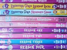 My Little Pony & Equestria Girls Big Lot DVDs: TV Seasons 1 2 3 4 and 4 Movies picture
