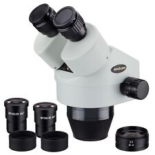 AmScope SM790B 7X-90X Binocular Zoom Power Stereo Microscope Head picture