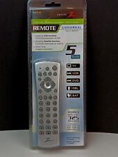 New  Zenith Universal 5 Device Remote Control-Cable-TV-DVD-CD-SATELLITE picture