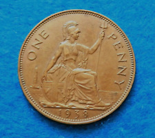 1938 Great Britain Penny - Nice Coin - See Pictures picture