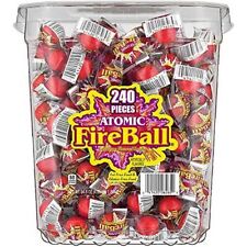 Atomic Fireballs Cinnamon Flavored Candy, 240 Individually Wrapped Pieces, 4.... picture
