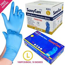 1000 SunnyCare #8203 Nitrile Exam Gloves Chemo-Rated (Powder Free Vinyl Latex) L picture