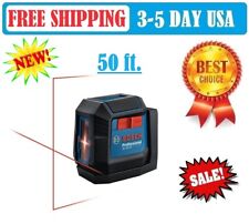Bosch GLL50-20 50 ft. Dual Power Battery Red Beam Self-Leveling Cross-Line Laser picture