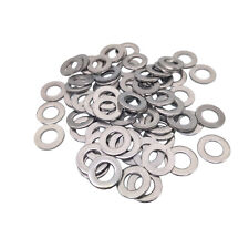 US Stock 100pcs M6 6mm 304 Stainless Steel Metric Flat Washer Washers picture