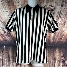 Vintage 60s Sand Knit Referee Shirt Jersey College University Football Baseball picture