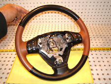 Mazda 04 RX8 Grand Touring coupe Manual 6 speed Black Brown steering OEM 1 Wheel picture