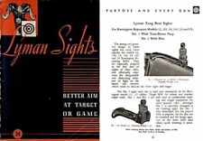 Lyman 1949 Gunsights Catalog #34 picture